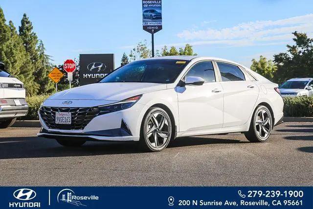 2021 Hyundai Elantra Hybrid Limited for sale in Roseville, CA