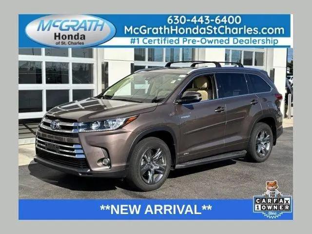 2017 Toyota Highlander Hybrid Limited Platinum for sale in St. Charles, IL