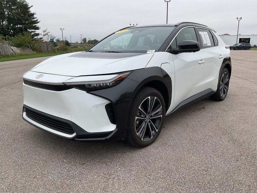 Wind Chill Pearl w/Black Roof 2023 Toyota bZ4X SUV / Crossover All-Wheel Drive Automatic