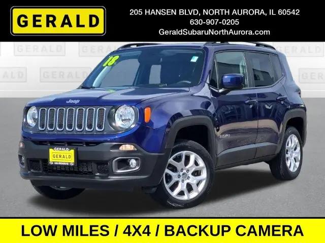 2018 Jeep Renegade Latitude 4x4 for sale in North Aurora, IL