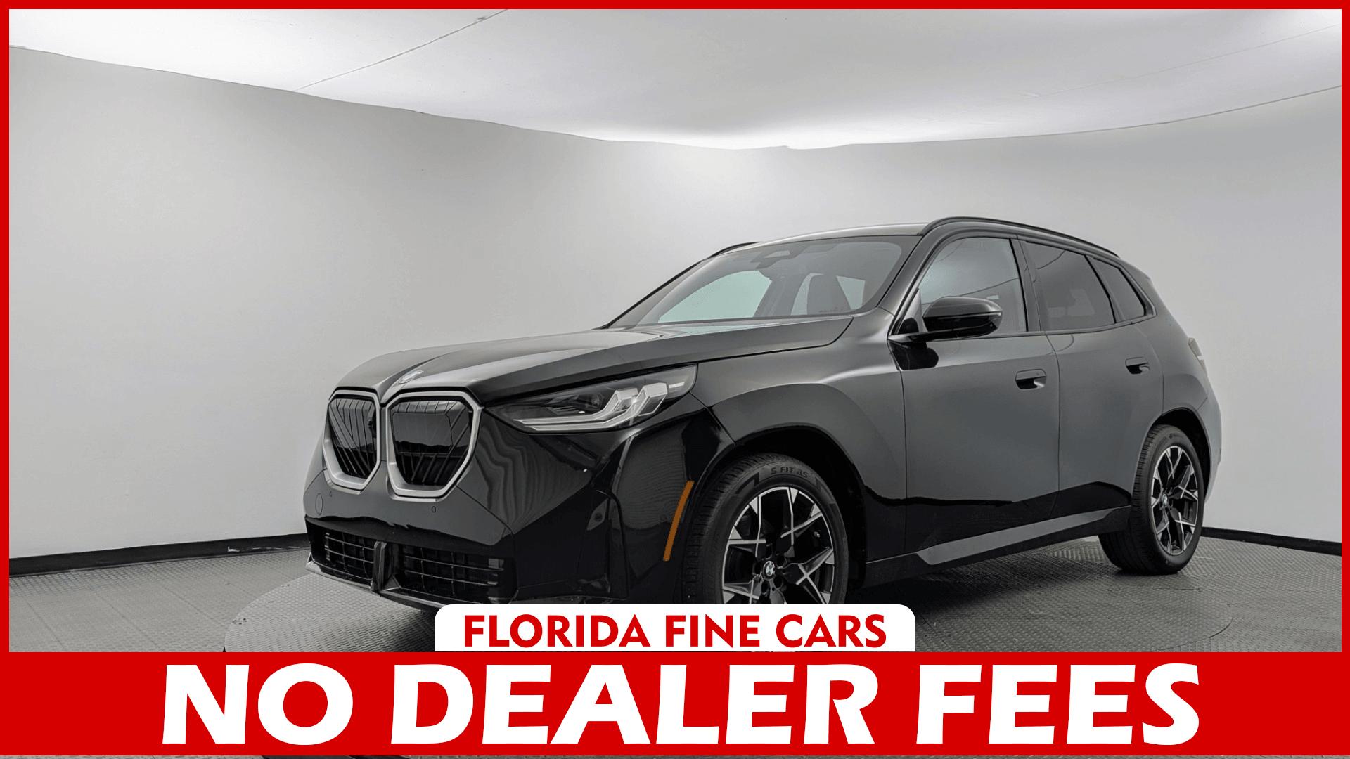 Black Sapphire Metallic 2025 BMW X3 SUV / Crossover All-Wheel Drive Automatic
