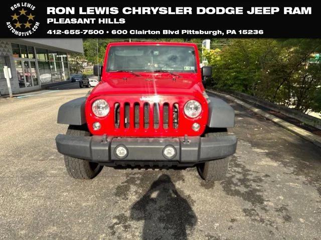 2018 Jeep Wrangler JK Unlimited Sport S 4x4 2018 Jeep Wrangler JK Unlimited Sport S 4x4