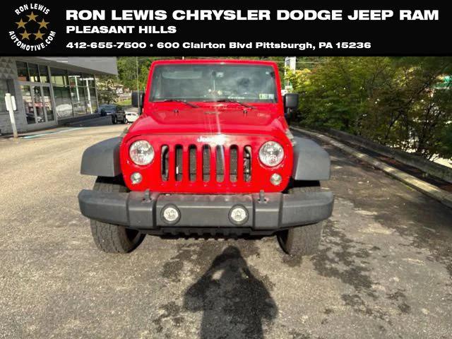 2018 Jeep Wrangler JK Unlimited Sport S 4x4 2018 Jeep Wrangler JK Unlimited Sport S 4x4