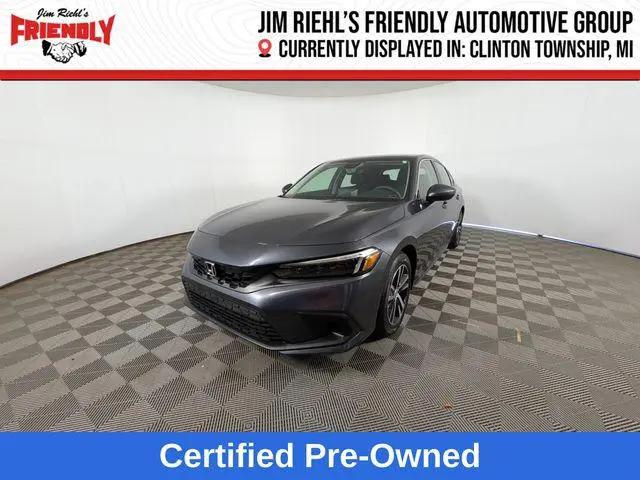 2024 Honda Civic LX for sale in CLINTON TOWNSHIP, MI