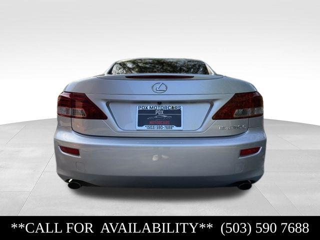 2013 Lexus IS 250C 250 C