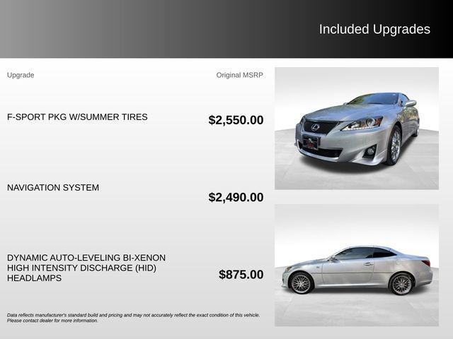 2013 Lexus IS 250C 250 C