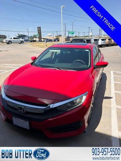 2016 Honda Civic EX for sale in Sherman, TX