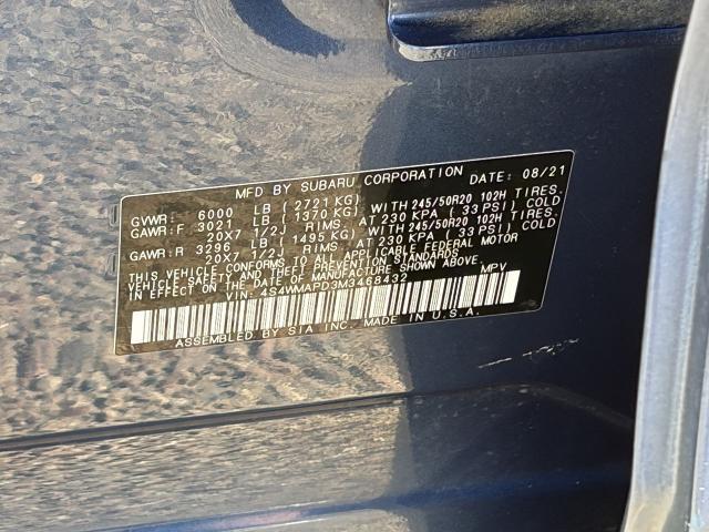 2021 Subaru Ascent Limited