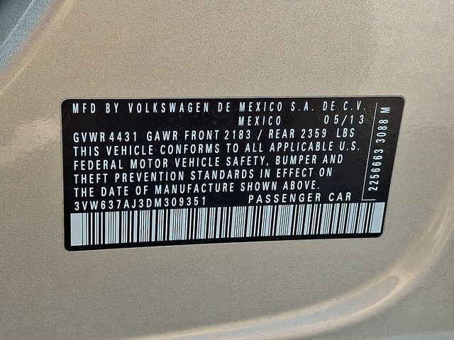 2013 Volkswagen Jetta SE
