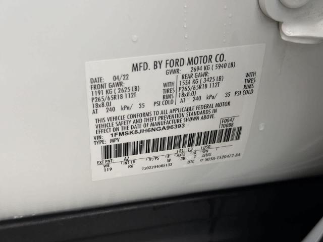 2022 Ford Explorer Timberline