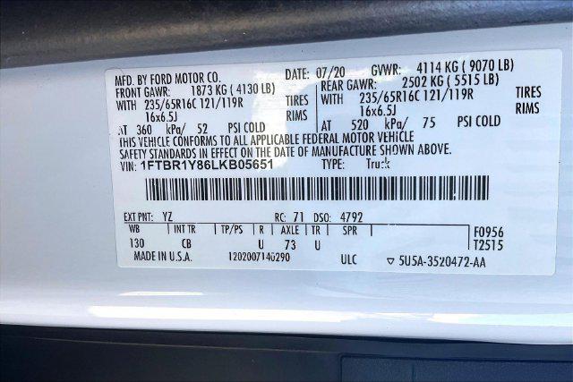2020 Ford Transit Cargo Van Base