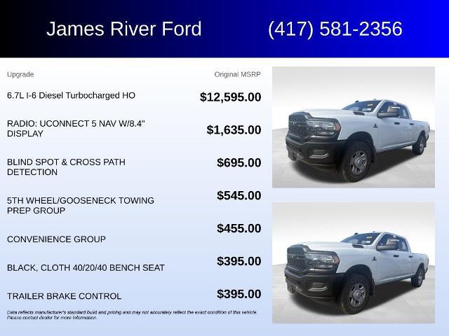 2024 Ram 3500 Tradesman Crew Cab 4x4 64 Box