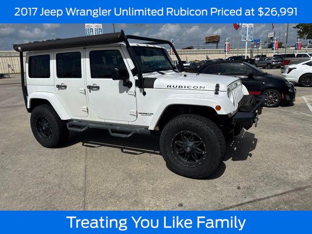 2017 Jeep Wrangler Unlimited Rubicon 4x4 for sale in Conroe, TX