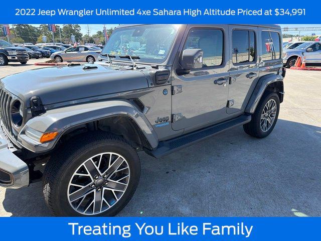 2022 Jeep Wrangler 4xe Unlimited High Altitude 4x4 for sale in Conroe, TX