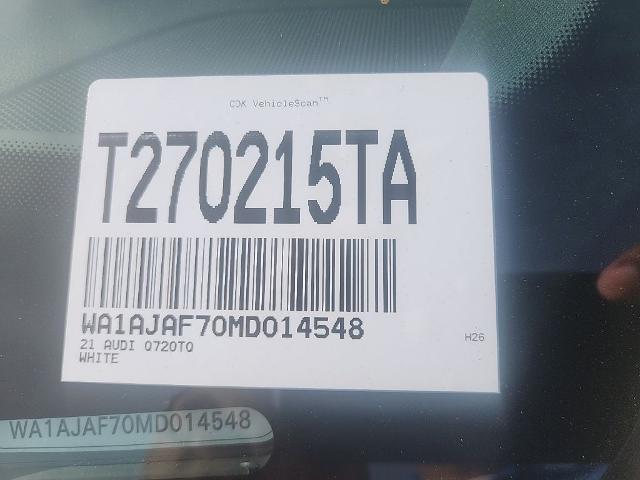 2021 Audi Q7 Premium 45 TFSI quattro Tiptronic
