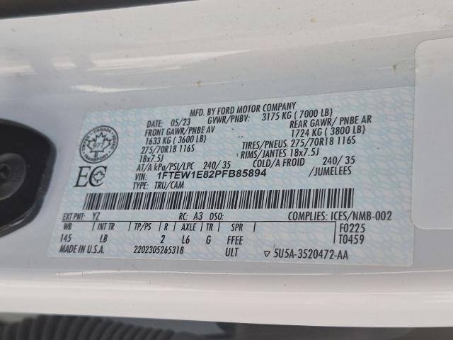 2023 Ford F-150 Tremor