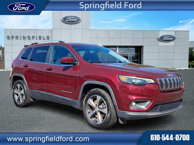2019 Jeep Cherokee Limited 4x4 for sale in Springfield, PA