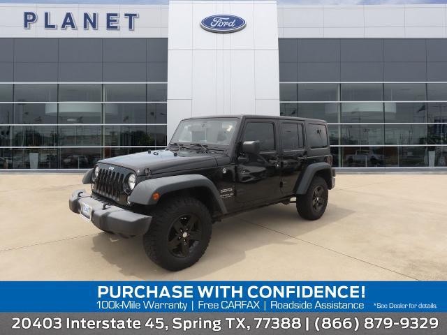 2017 Jeep Wrangler Unlimited Sport 4x4 for sale in Spring, TX