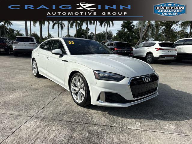 2022 Audi A5 Sportback Premium 40 TFSI quattro S tronic for sale in Hollywood, FL