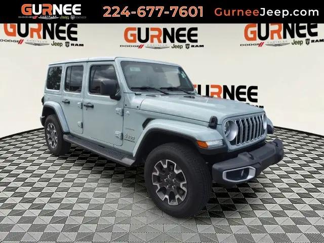 2024 Jeep Wrangler 4-Door Sahara 4x4 for sale in Gurnee, IL