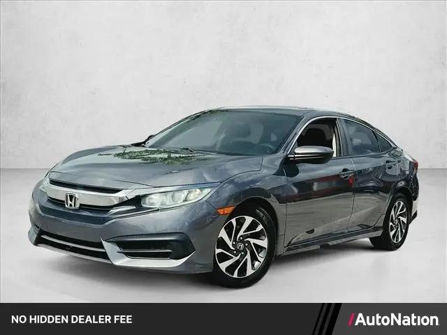 2017 Honda Civic EX for sale in Miami, FL
