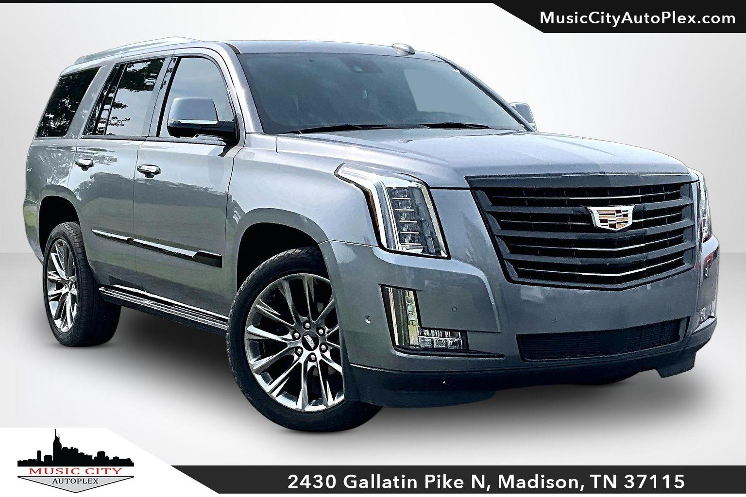 Gray (Satin Steel Metallic) 2020 Cadillac Escalade SUV / Crossover Four-Wheel Drive Automatic