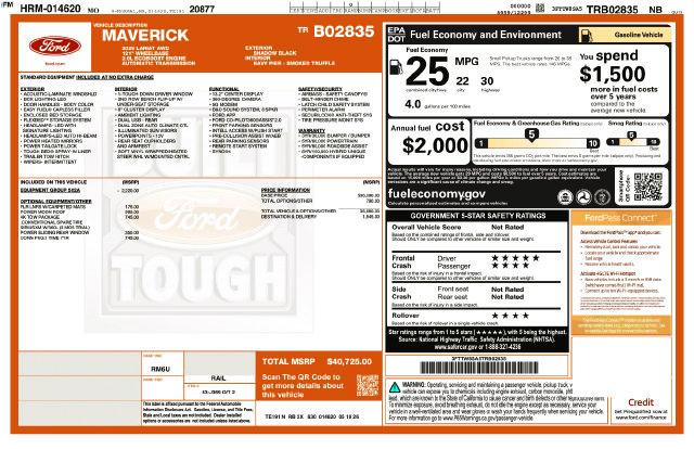 2026 Ford Maverick Lariat