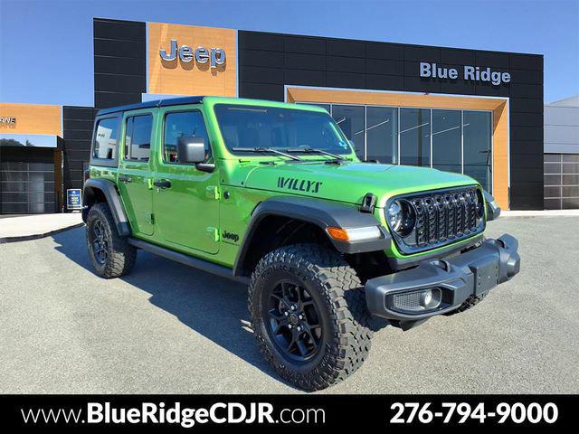 2025 Jeep Wrangler 4-Door Willys 4x4 2025 Jeep Wrangler 4-Door Willys 4x4