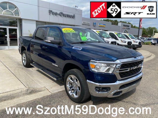 2022 Ram 1500 Big Horn Crew Cab 4x4 57 Box for sale in Highland, MI