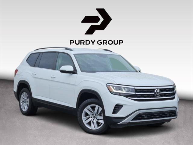2021 Volkswagen Atlas 2.0T S for sale in BROKEN ARROW, OK