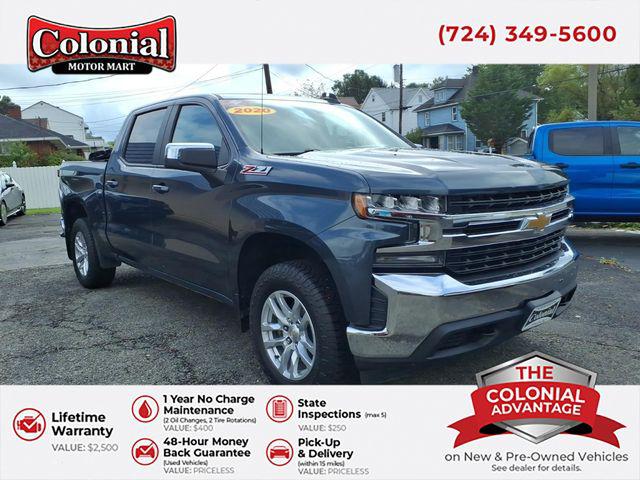 2020 Chevrolet Silverado 1500 4WD Crew Cab Short Bed LT for sale in Indiana, PA