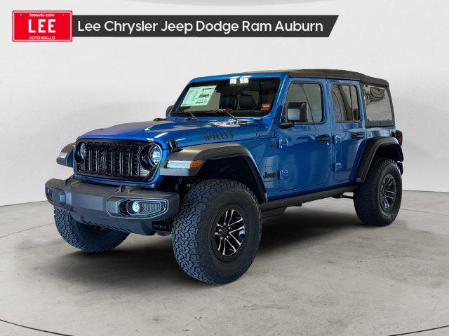 2026 Jeep Wrangler 4-Door Willys 4x4 for sale in Auburn, ME