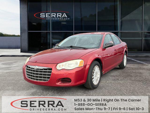 Inferno Red Crystal Pearlcoat 2006 Chrysler Sebring Sedan Front-Wheel Drive Automatic