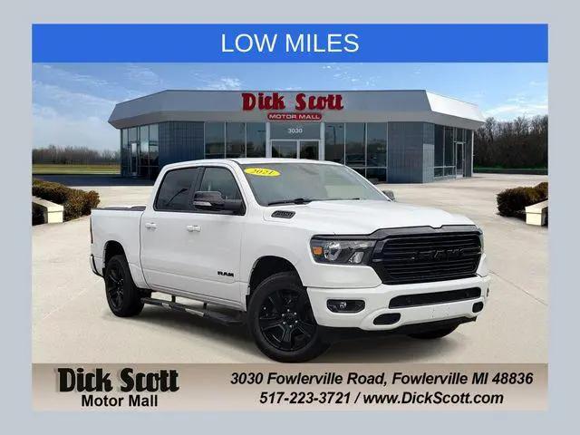 2021 Ram 1500 Big Horn Crew Cab 4x4 57 Box for sale in Fowlerville, MI