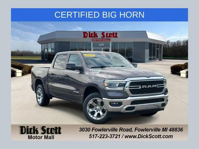 2023 Ram 1500 Big Horn Crew Cab 4x4 57 Box for sale in Fowlerville, MI