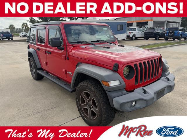 2018 Jeep Wrangler Unlimited Sport S 4x4 for sale in Dickinson, TX