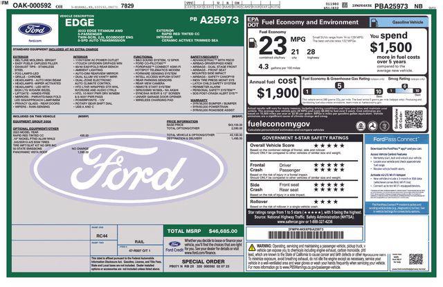 2023 Ford Edge Titanium