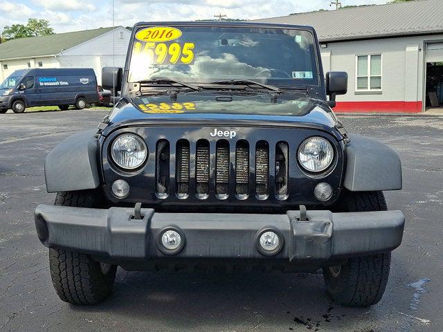 2016 Jeep Wrangler Unlimited Sport 2016 Jeep Wrangler Unlimited Sport