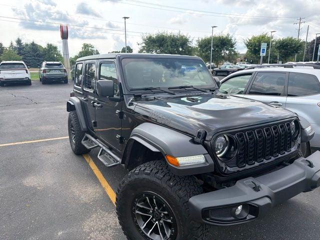 2024 Jeep Wrangler 4-Door Willys 4x4 for sale in Grand Blanc, MI