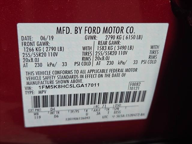 2020 Ford Explorer Platinum