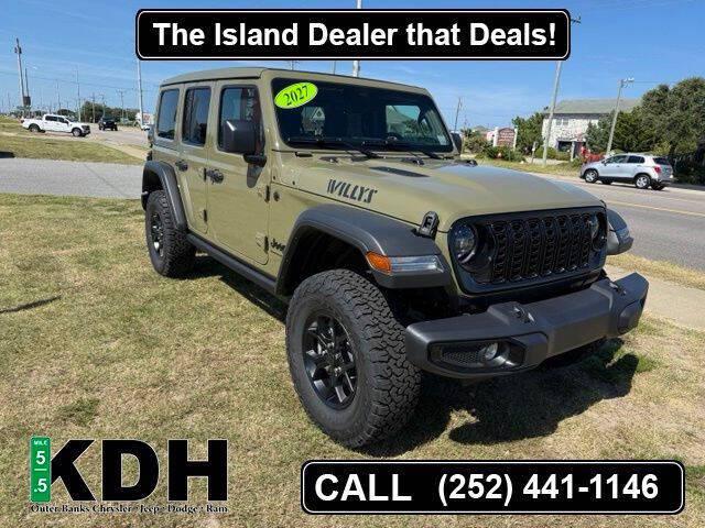 2027 Jeep Wrangler Willys for sale in Kill Devil Hills, NC