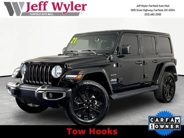 2021 Jeep Wrangler 4xe Unlimited Sahara 4x4 for sale near Fairfield, OH