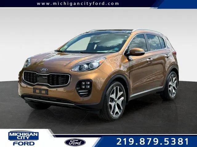 2017 Kia Sportage SX Turbo for sale in Michigan City, IN