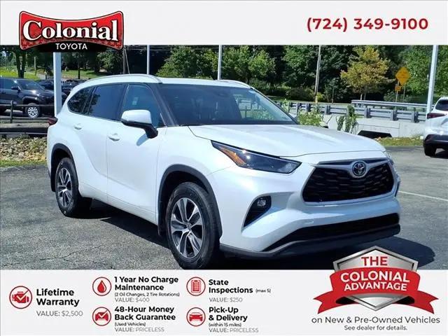 2022 Toyota Highlander XLE for sale in Indiana, PA