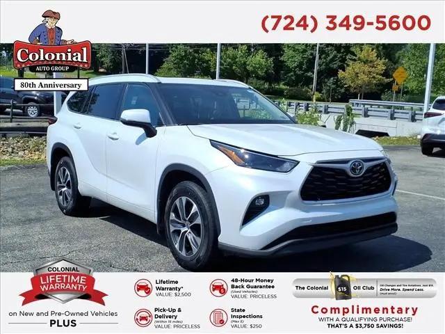 2022 Toyota Highlander XLE for sale in Indiana, PA