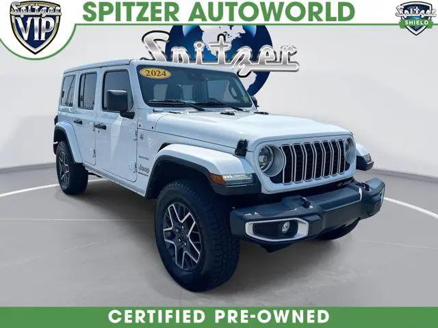 2024 Jeep Wrangler 4-Door Sahara 4x4 for sale in Findlay, OH