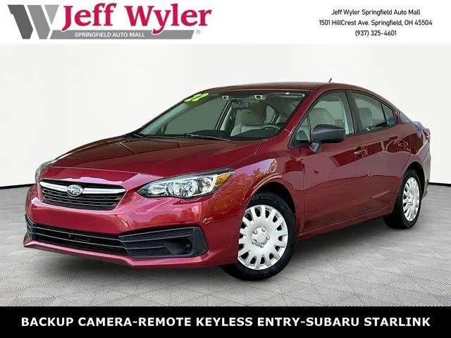 2022 Subaru Impreza Base Sedan for sale near Springfield, OH
