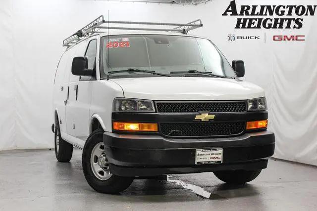 2021 Chevrolet Express Cargo Van RWD 3500 Regular Wheelbase WT for sale in Arlington heights, IL