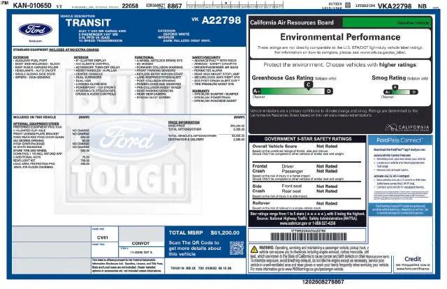 2027 Ford Transit Cargo Van T-250