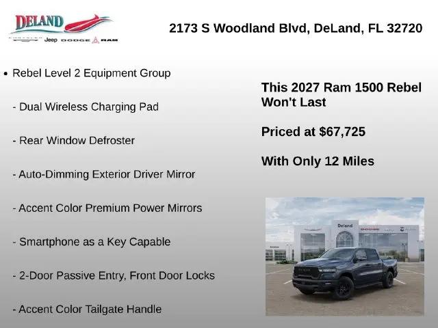 2027 Ram 1500 Rebel